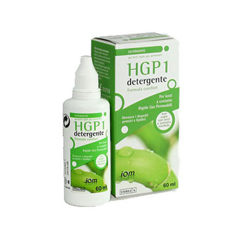 HGP1 detergente 60 ml è una soluzione per lenti a contatto rigide gas permebili che disinfetta e rimuove i depositi proteici e lipidici del film lacrimale e le particelle depositate sulle lenti.