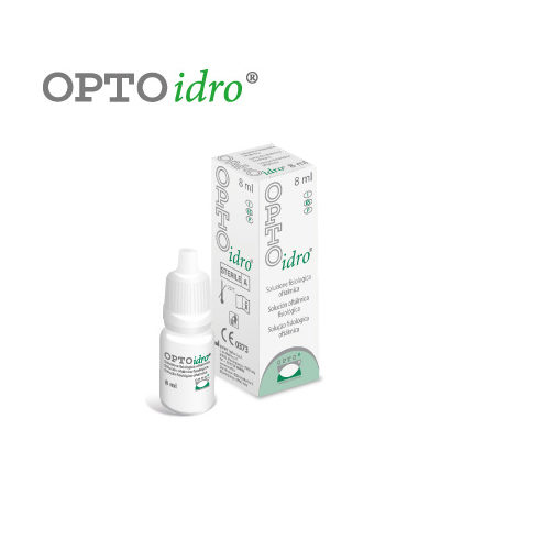 Opto Idro 8 ml è indicato come integratore dello strato acquoso del film lacrimale in situazioni di ridotta produzione o aumentata evaporazione