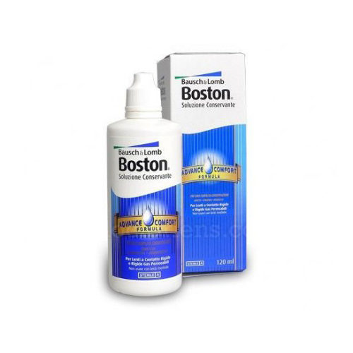 Boston Advance Conservante protegge le lenti a contatto prima dell’inserimento, rimuove le particelle di pulviscolo che possono causare irritazione e discomfort ed elimina microrganismi dannosi dalla superficie delle lenti a contatto rigide e gas permeabili.