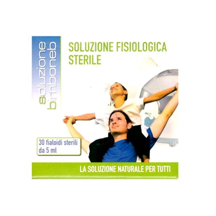 Soluzione salina monodose Bimboneb per il risciacquo di tutti i tipi di lenti a contatto. Il prodotto non contiene conservanti e ha pH fisiologico, ideale per la superficie oculare.